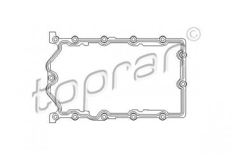 501 410 TOPRAN / HANS PRIES Прокладка масляного поддона