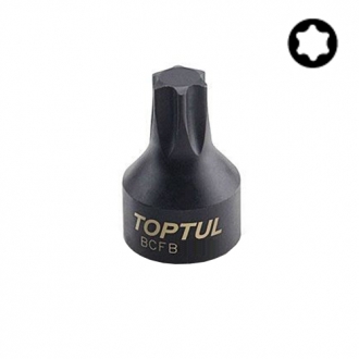 BCFB0815 Toptul Головка TORX T15 1/4" (цельная) TOPTUL BCFB0815