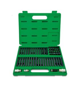 GCAI6003 Toptul Набор бит TORX, HEX, SPLINE, RIBE, SQ 60ед. TOPTUL GCAI6003