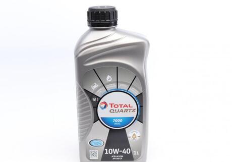 214111 TOTAL Олива моторна Quartz 7000 Diesel 10W40 (1 Liter)