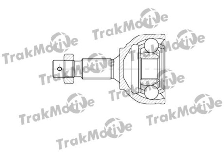 CITROEN Шрус наружный к-т 39/28 зуб. C5 III 1.6 THP 155 09-, JUMPY (VF7) 2.0 HDi 95 11-16, PEUGEOT 308 CC 1.6 09-14, 508 I 2.0 HDi 10-18, FIAT SCUDO 2.0 D 07-, TOYOTA PROACE 2.0 D4d 16- Trakmotive 40-0571