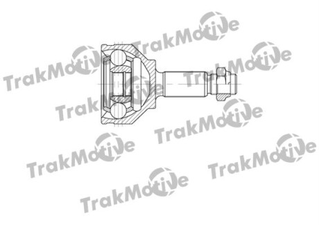 FORD Шрус наружный к-кт 25/24 зуб. Focus 1.8TDCi 01- Trakmotive 40-0618