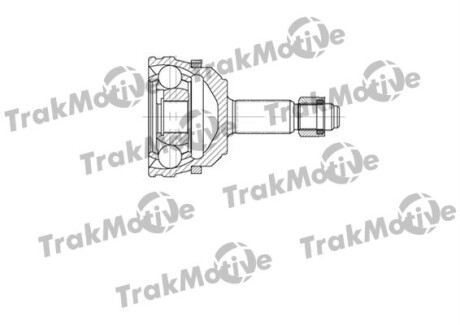 RENAULT Шрус наружный к-кт с ABS 23/25 зуб. Laguna I,Megane I,Scenic I 1.8/2.2d Trakmotive 40-0624