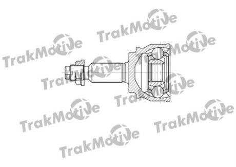 MITSUBISHI Шрус внешний к-кт 28/33 зуб. Lancer 08-, JEEP COMPASS 2.4 06-, DODGE CALIBER 1.8 06-09 Trakmotive 40-0740