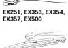 EX251 Trico TRICO ExactFit Rear Щітка склоочисника ,задня OEM (250мм) (фото 3)
