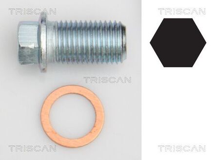 95001012 TRISCAN (с прокладкою) Пробка масляного піддону MB W168/W169/W201/W176/W246/W202/W203