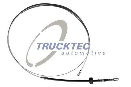 0235261 TRUCKTEC Трос ручного, (цент. длн. база) 2458mm