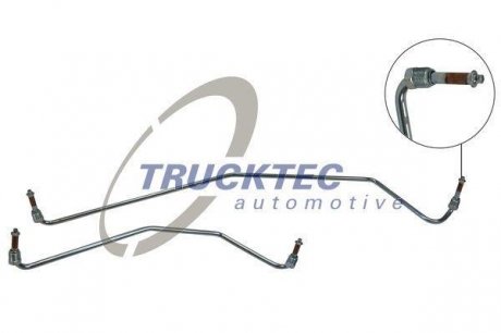 02.37.904 TRUCKTEC Трубки рулевой рейки, Sprinter 906, 2006>, (к-т)