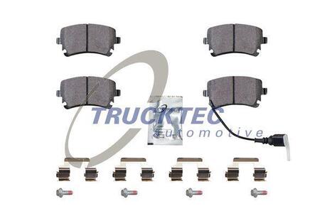 07.35.239 TRUCKTEC Колодки тормозные дисковые