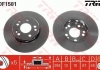 DF1581 TRW Диск тормозной (1 шт.) MERCEDES 200/230/250/300/E200/E220/E250 (фото 1)
