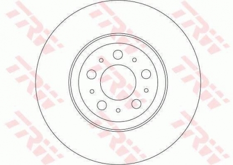 DF4339 TRW Тормозной диск