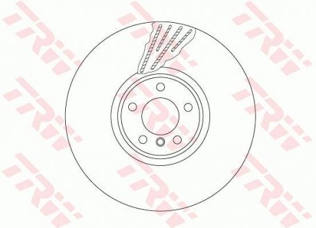 DF6618S TRW Тормозной диск двосекційний