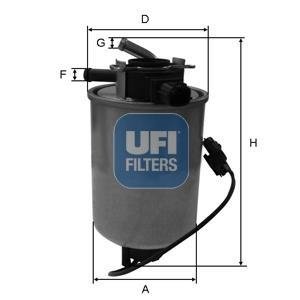 24.018.01 UFI Фільтр палива