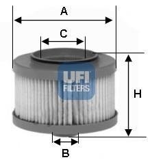 26.013.00 UFI Фильтр топл.