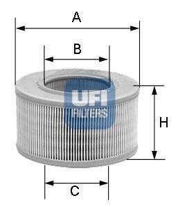 27.354.00 UFI Воздушный фильтр