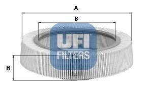 30.974.00 UFI Воздушный фильтр