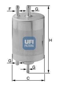 31.834.00 UFI Топливный фильтр