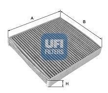 5419500 UFI Фильтр, воздух во внутренном пространстве
