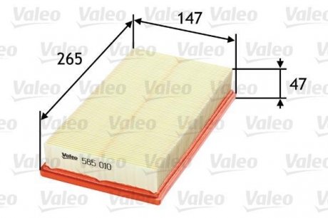 585010 Valeo Воздушный фильтр