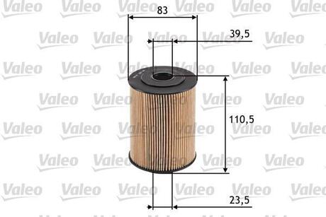 586526 Valeo Фільтр масла