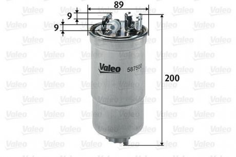 587500 Valeo Топливный фильтр