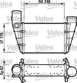 Інтеркулер Valeo 817625