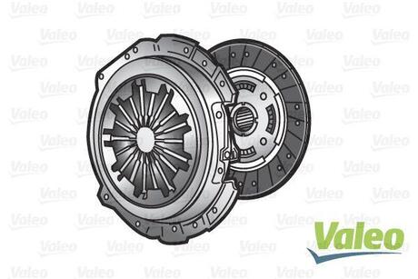 828154 Valeo 828154 VALEO Комплект сцепление 2-IN-1