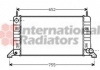 18002078 Van Wezel Радиатор охлаждения ford escort / orion(86-) (пр-во van wezel) (фото 2)