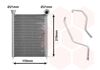 Радиатор отопителя MERCEDES GL X166/GLE W166/GLS X166 (пр-во Van Wezel) 30016704