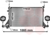 43002560 Van Wezel Радиатор охлаждения NISSAN NV 400/OPEL MOVANO B (пр-во Van Wezel) (фото 2)
