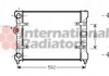 Радиатор охлаждения двигателя arosa/inca/ibiza2/vw polo (van wezel) 49002023