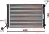 58002040 Van Wezel Радиатор охлаждения двигателя golf2/jetta/scir 1.5/1.6 (van wezel) (фото 3)