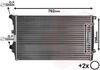 58012206 Van Wezel Радиатор охолодження (фото 1)