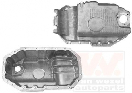 5888077 Van Wezel Поддон, масляный картера двигателя vag golf iv 1.4/1.6 16v ( пр-во wan wezel)