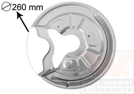 7622373 Van Wezel Накладка