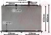 83002077 Van Wezel Радиатор охлаждения kia rio ii (jb) (05-) 1.4i / 1.6i механика (пр-во van wezel) (фото 2)