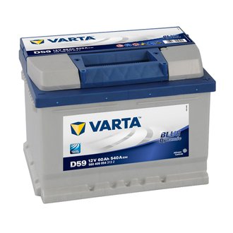 560 409 054 VARTA Аккумулятор 60ah-12v varta bd(d59) (242х175х175),r,en540