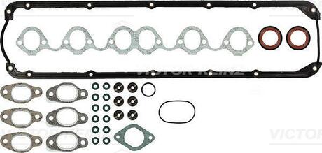 021302004 VICTOR REINZ Комплект прокладок ГБЦ VOLVO 760,940,960/VW LT 2,4TD -98