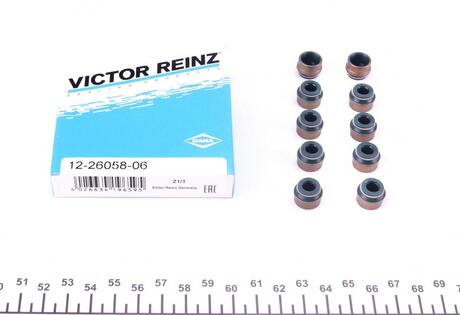 12-26058-06 VICTOR REINZ Комплект сальників клапану VW Tоuаreg,Transporter,Multivan 2,5TDI 03-