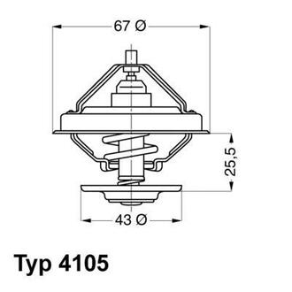 410579D WAHLER Термостат