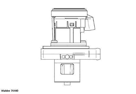 7610D WAHLER Клапан EGR