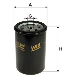 33358E WIX FILTERS Фильтр топл. man, scania, volvo (truck) 33358e/pp845 (пр-во wix-filtron)