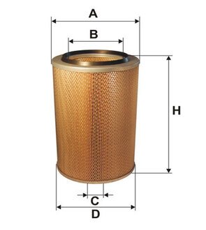 42208E WIX FILTERS Фільтр повітря