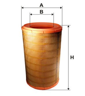 93182E WIX FILTERS Фильтр воздушный 93182e/416/5 (пр-во wix-filtron)