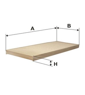 93505E WIX FILTERS Фільтр повітря (салону)