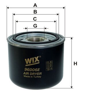 96006E WIX FILTERS Картридж влагоотделителя daf (truck) (пр-во wix-filtron)