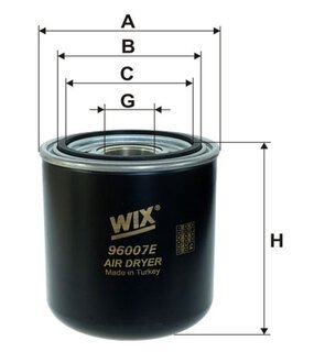 96007E WIX FILTERS Картридж влагоотделителя daf (truck) (пр-во wix-filtron)