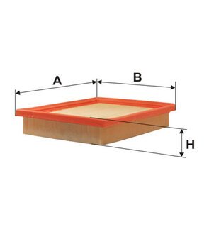 WA6283 WIX FILTERS Фільтр повітря