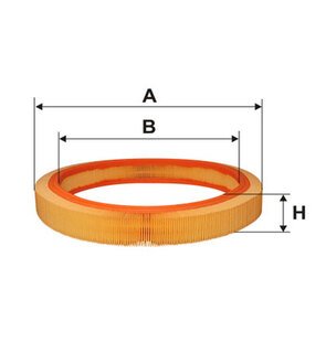 WA6378 WIX FILTERS Фильтр воздушный mb w201 ar036/wa6378 (пр-во wix-filtron)