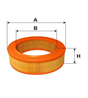 WA6386 WIX FILTERS Фильтр воздушный mb wa6386/ar204 (пр-во wix-filtron ua)